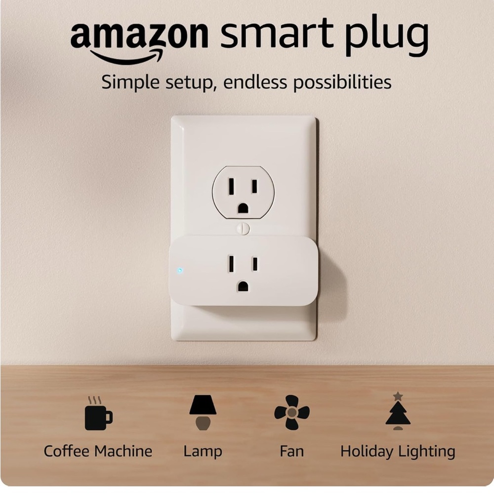 Amazon Smart Plug | Works with Alexa | Simple setup, endless possibilities